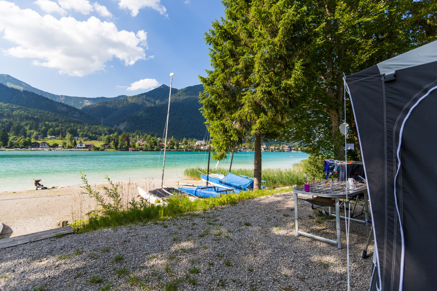 Ausstattung CAMPING WALCHENSEE