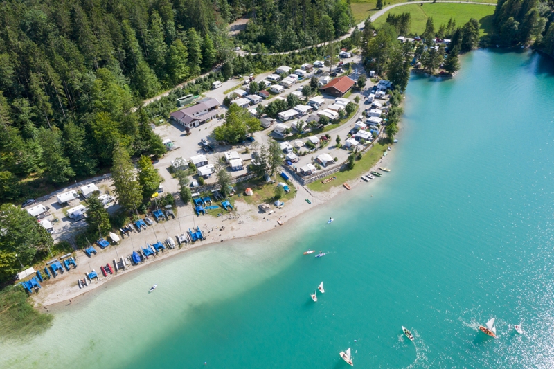 Camping Walchensee Sommer